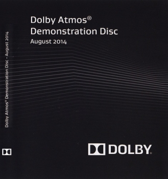 Dolby Atmos Demonstration Disc (August 2014) Blu-Ray
